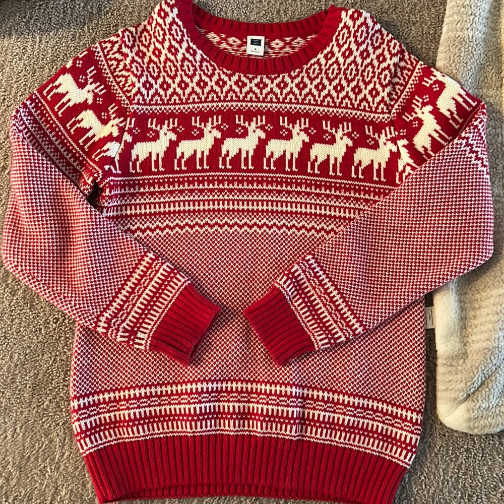janie and jack reindeer sweater
